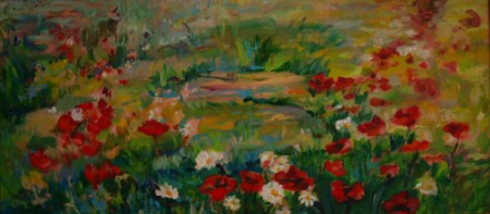 Maky, olej na plátne